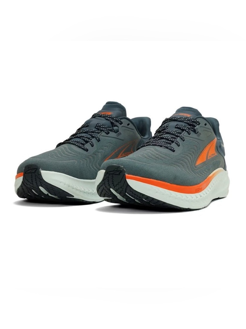 Altra Torin 7 Men’s Running Shoes Gray Orange Size 9.5 Zero Drop